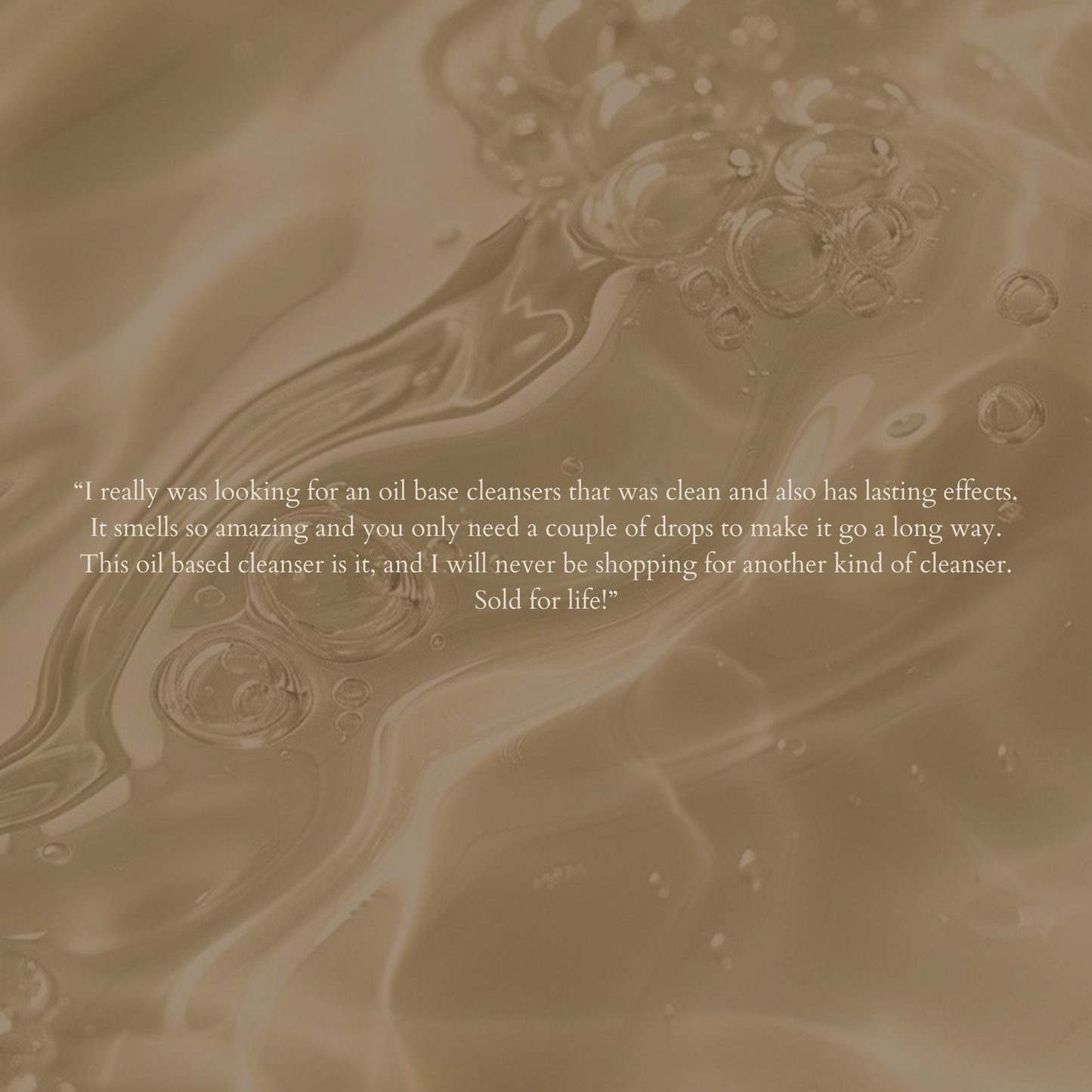 Cleansing oil with pumpkin seed and grapeseed oils

