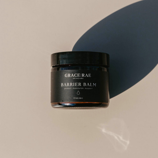 Grace & Rae Barrier Balm nourishing botanical face balm for sensitive skin