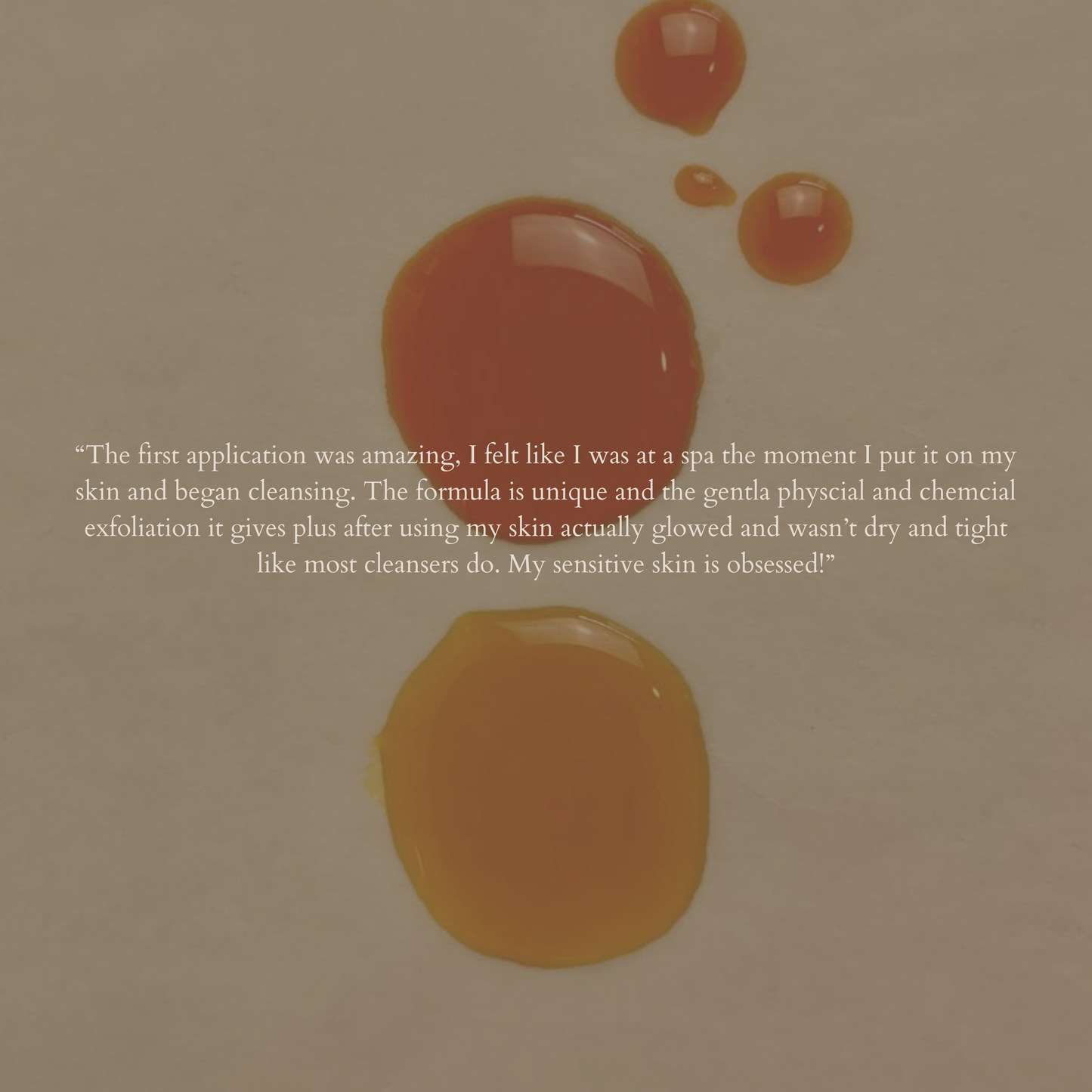 Renew Exfoliant texture close-up by Grace & Rae